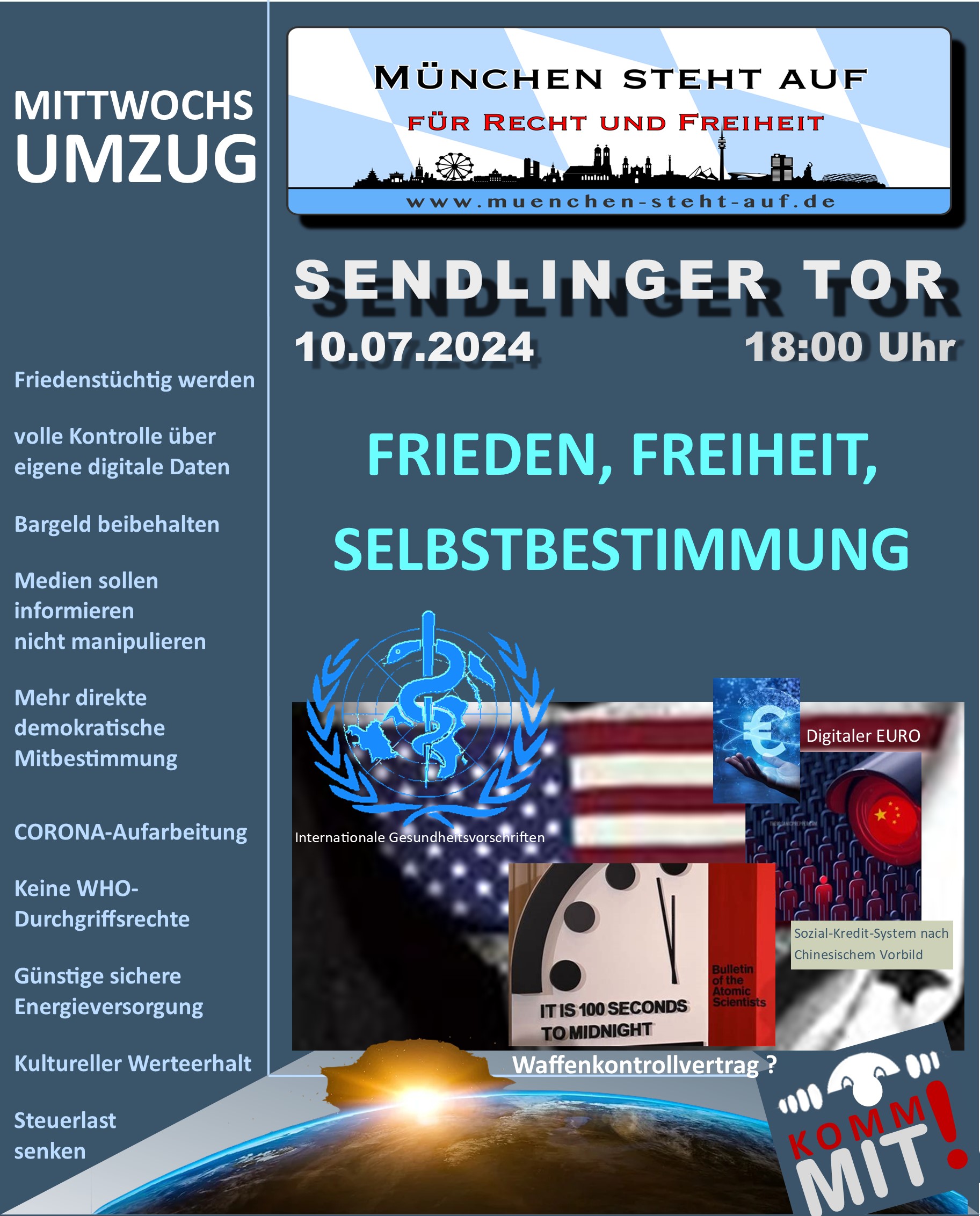 Mittwochsumzug 10.7.2024