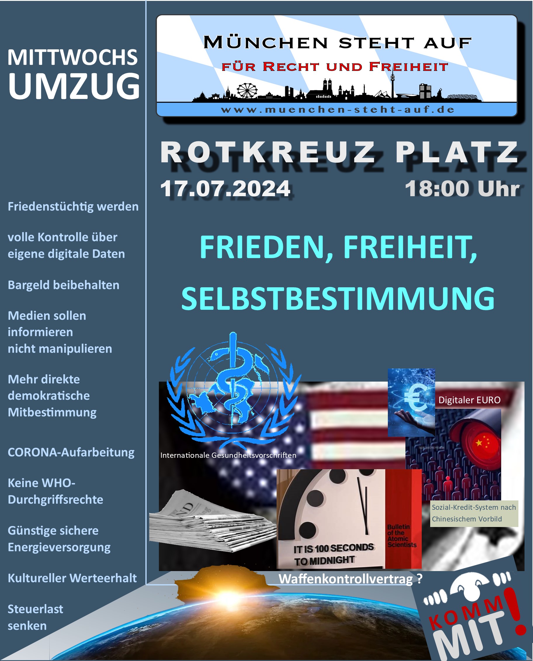 Mittwochsumzug 17.7.2024