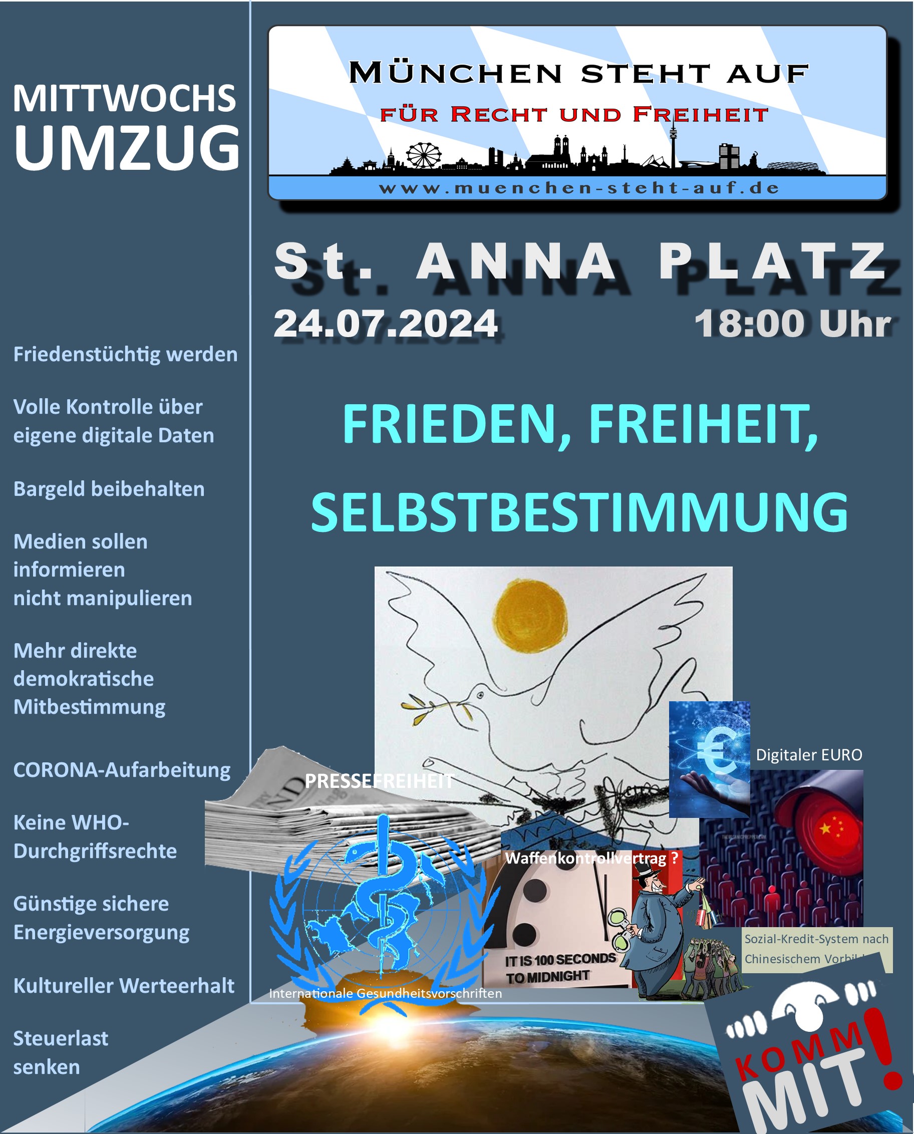 Mittwochsumzug 24.7.2024