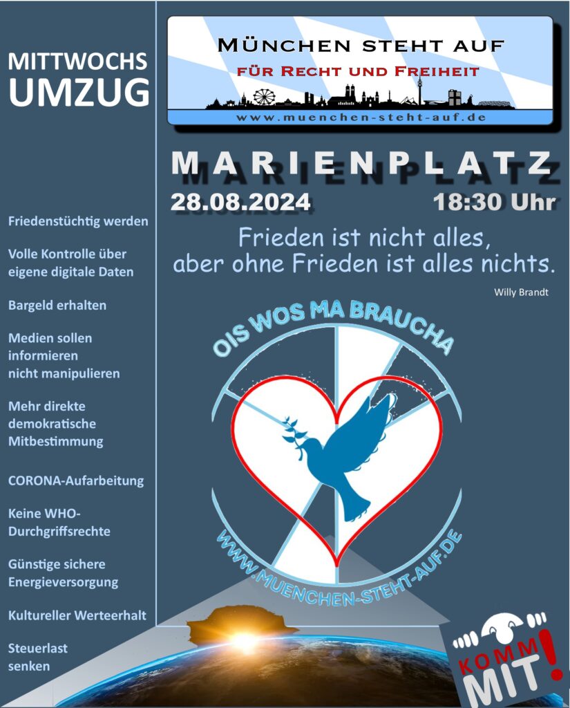 Mittwochsumzug 28.8.2024