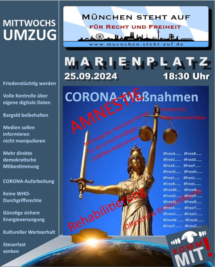 Mittwochsumzug 25.9.2024