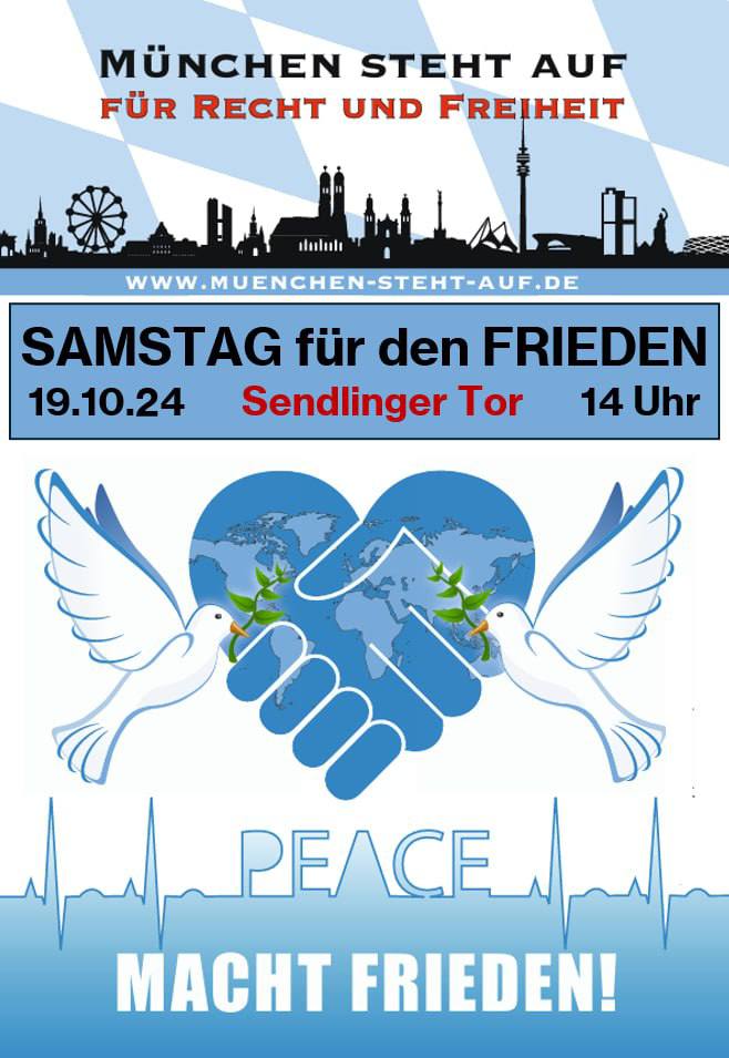 19.10.2024 Samstag für den Frieden