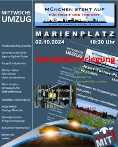 Mittwochsumzug 2.10.2024