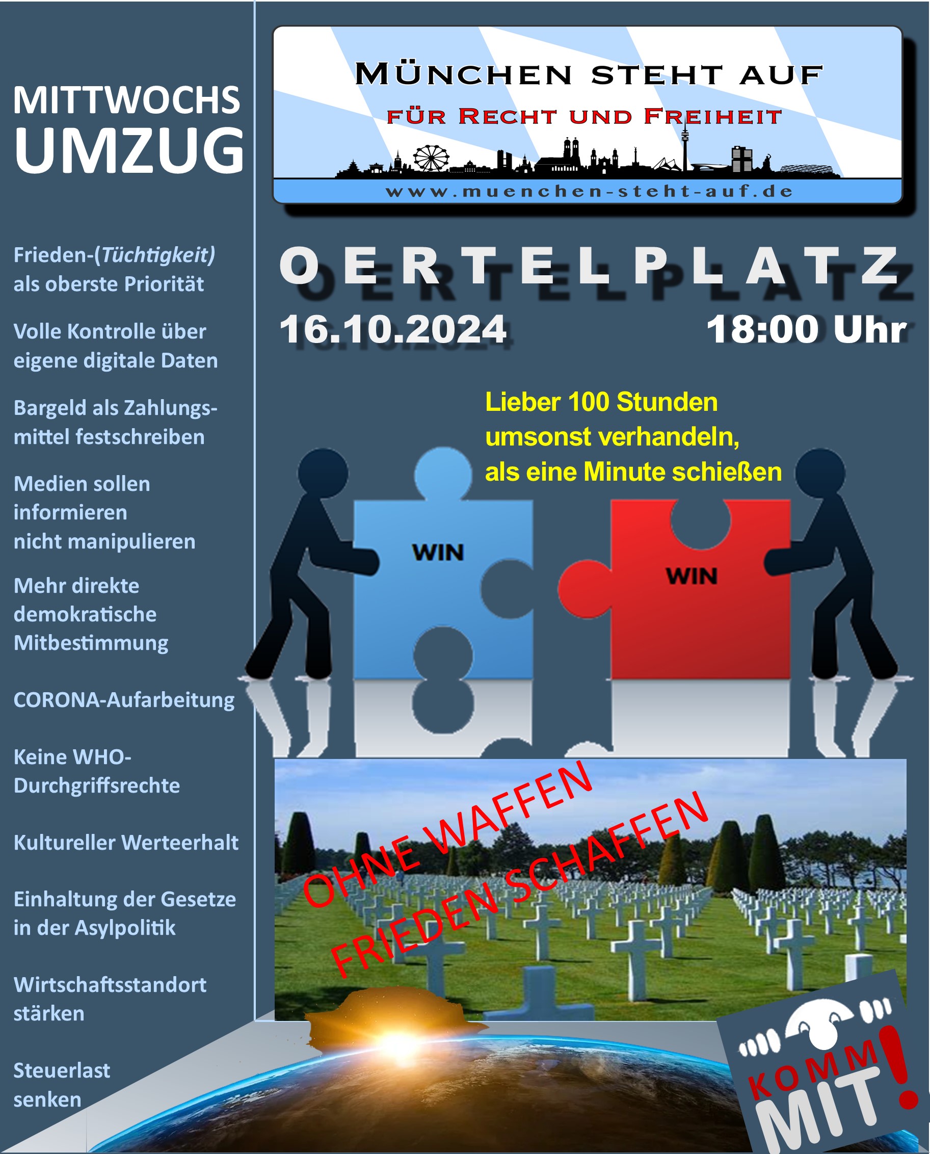 Mittwochsumzug 16.10.2024