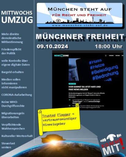 Mittwochsumzug 9.10.2024