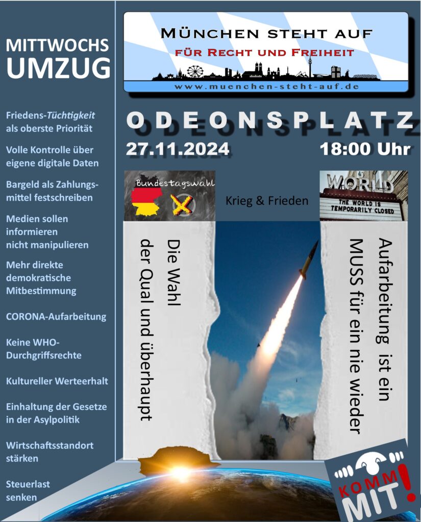 Mittwochsumzug 27.11.2024