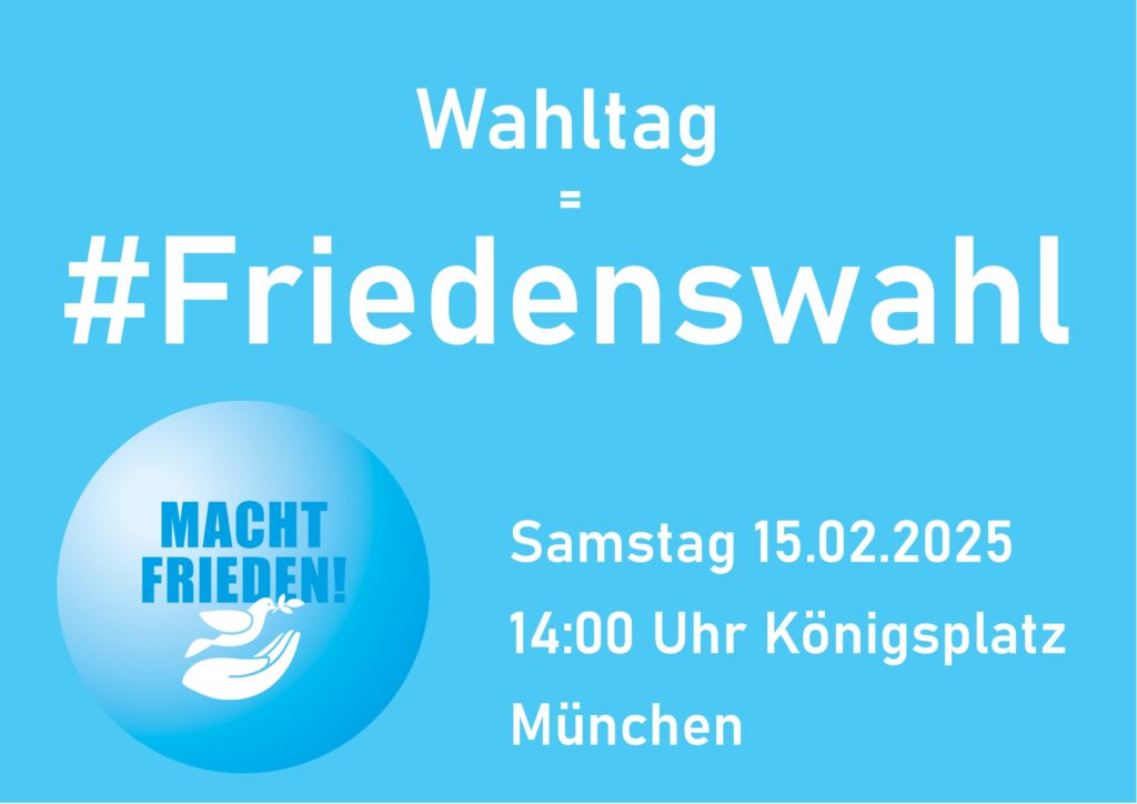 Macht Frieden 15.2.2025