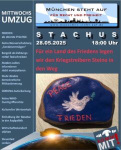 Mittwochsumzug 28.5.2025 18:00 Stachus