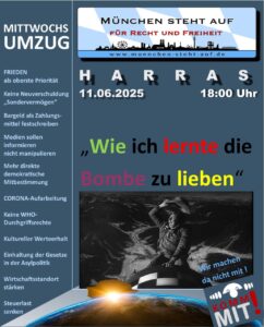 Mittwochsumzug 11.6.2025 18:00 Harras