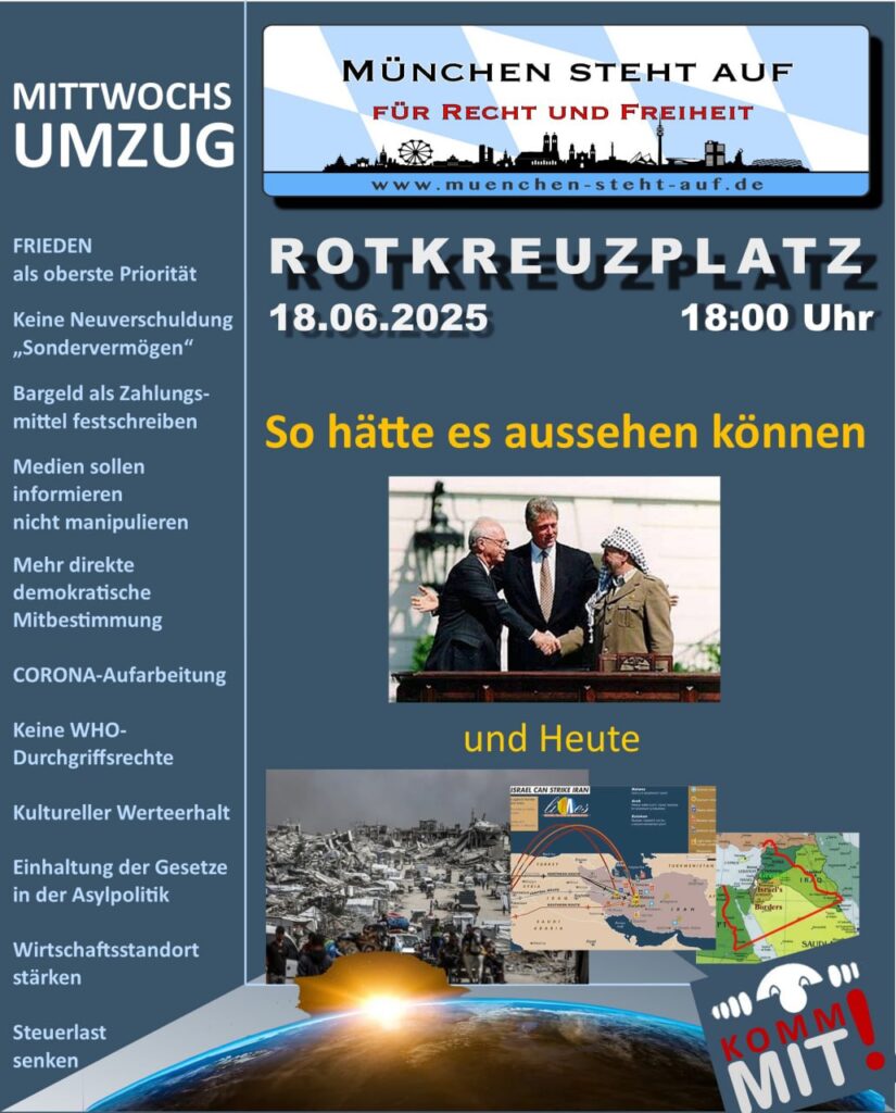 Mittwochsumzug 18.6.2025 18:00 Rotkreuzplatz