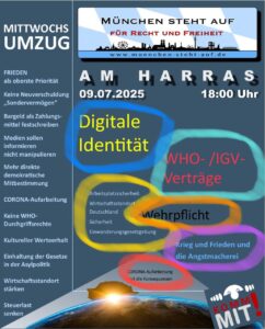 Mittwochsumzug 9.7.2025 18:00 Am Harras