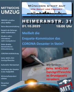 Mittwochsumzug 1.10.2025