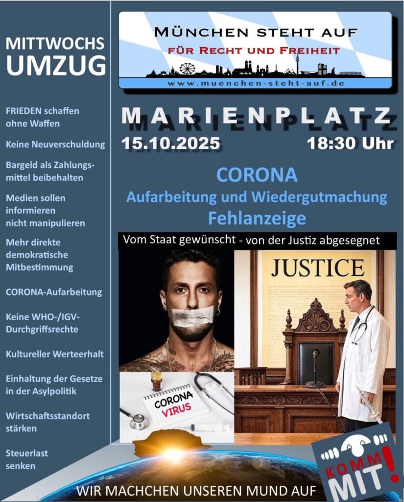 Mittwochsumzug 15.10.2025
