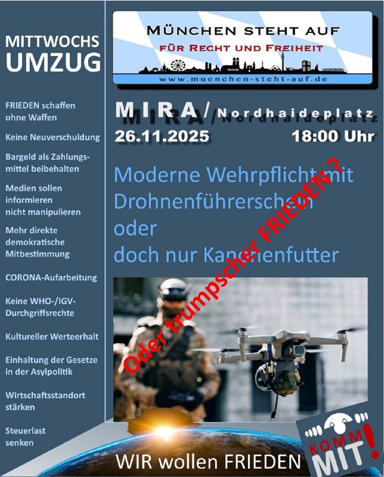Mittwochsumzug 26.11.2025
