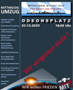 Mittwochsumzug 3.12.2025