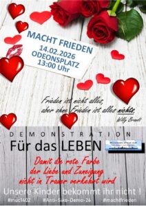Macht Frieden! Anti-SiKoDemo 2026