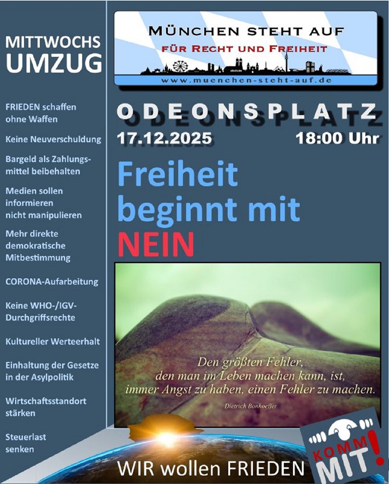 Mittwochsumzug 17.12.2025