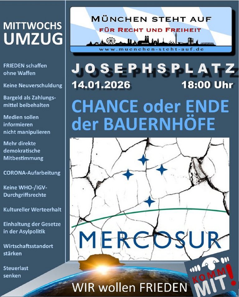 Mittwochsumzug 14.1.2026