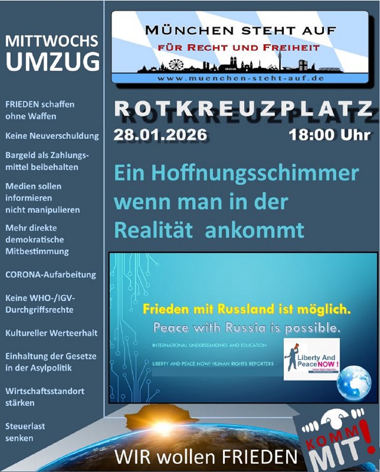 Mittwochsumzug 28.1.2026