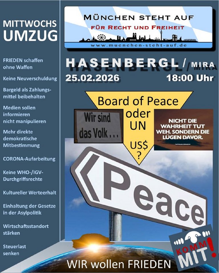 Mittwochsumzug 25.2.2026
