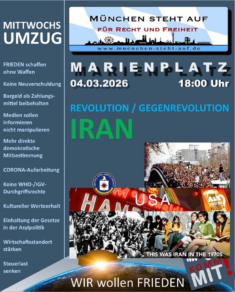 Mittwochsumzug 4.3.2026