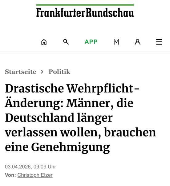 Drastische Wehrpflicht-Änderung