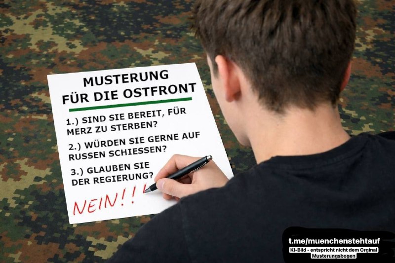 Wehrpflicht NEIN