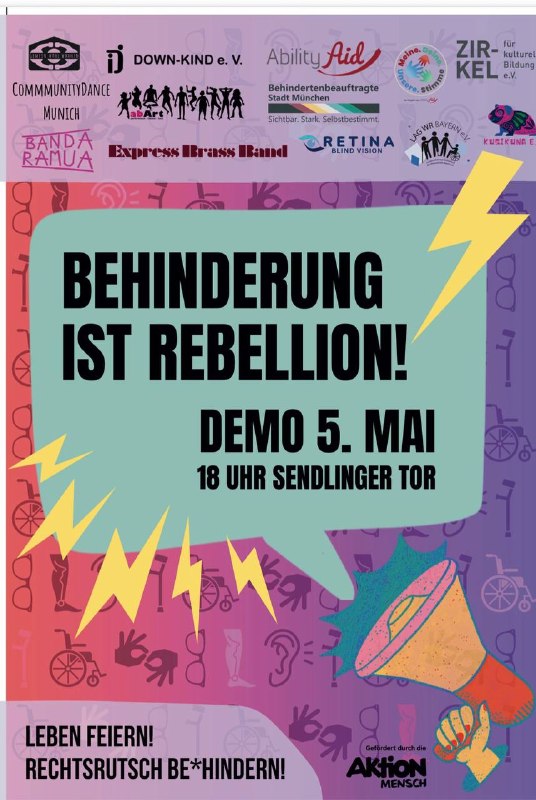 Aktion Mensch: Protesttag 5. Mai
