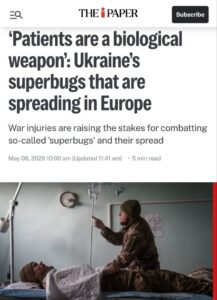 Der Ukraine-Konflikt produziert Superbakterien und schürt die Antibiotikaresistenz in ganz Europa