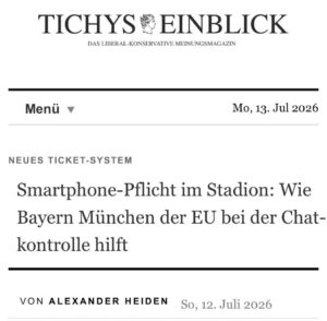 Smartphone-Plficht beim FC Bayern