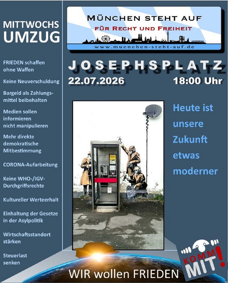 Mittwochsumzug 22.7.2026