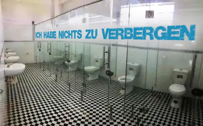 Ich habe nichts zu verbergen