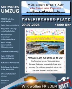 Mittwochsumzug 29.7.2026