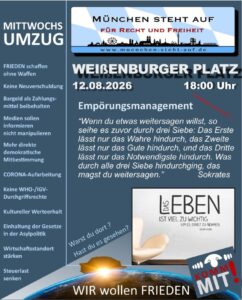 Mittwochsumzug 12.8.2026