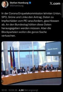 Enquetekommission vertuscht Impfschäden
