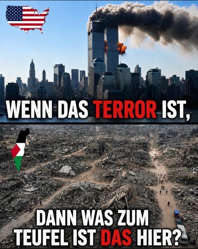9/11 vs Gaza