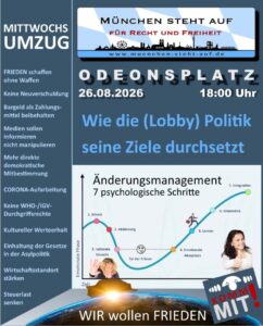 Mittwochsumzug 26.8.2026