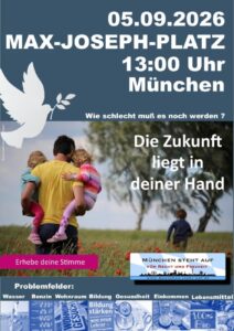 Es reicht - Demo am 5.9.2026
