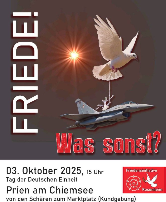 Flyer 3.10.2025 Prien am Chiemsee