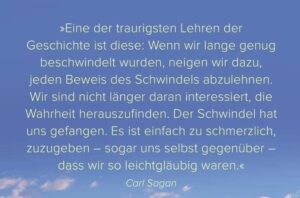 Carl Sagan Zitat