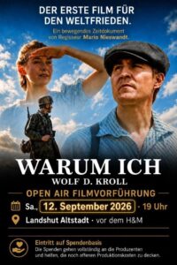 Warum ich? Film am 12.9.2026 in Landshut