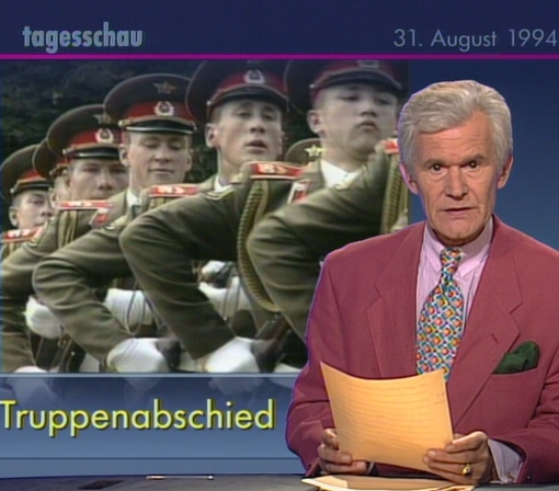 Die TAGESSCHAU am 31. August 1994 zum Truppenabzug der Russischen Armee