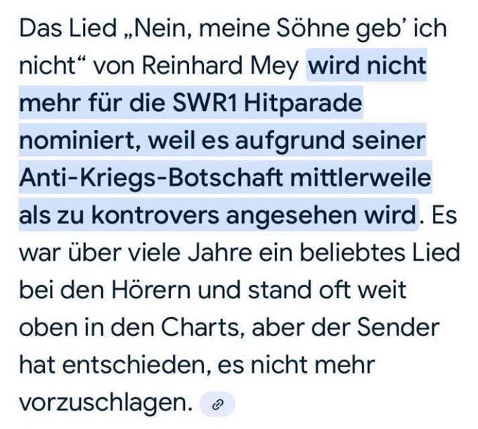 Meine Söhne geb´ich nicht