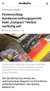 Compact-Verbot aufgehoben