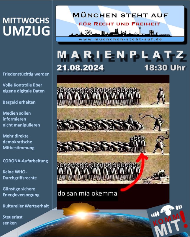 Mittwochsumzug 21.8.2024