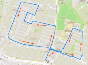 MSA Route Schweizer Platz