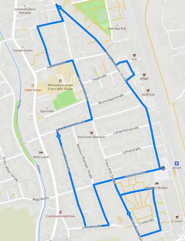 MSA Route 16.10.2024