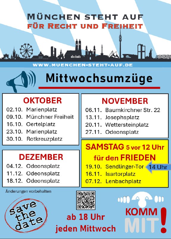 MSA Termine September - Dezember 2024