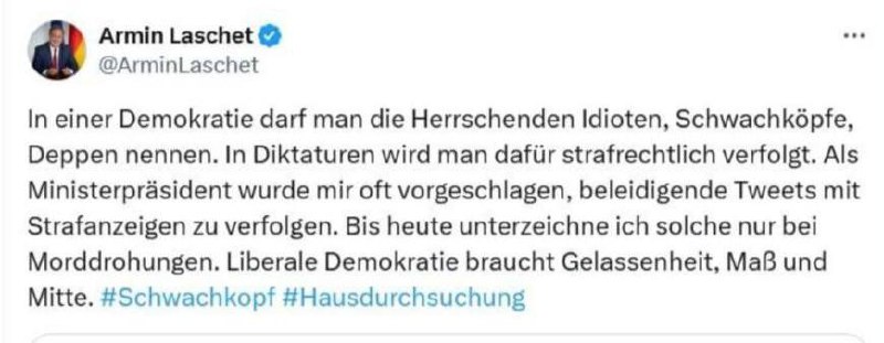 Laschet: Demokratie vs. Diktatur