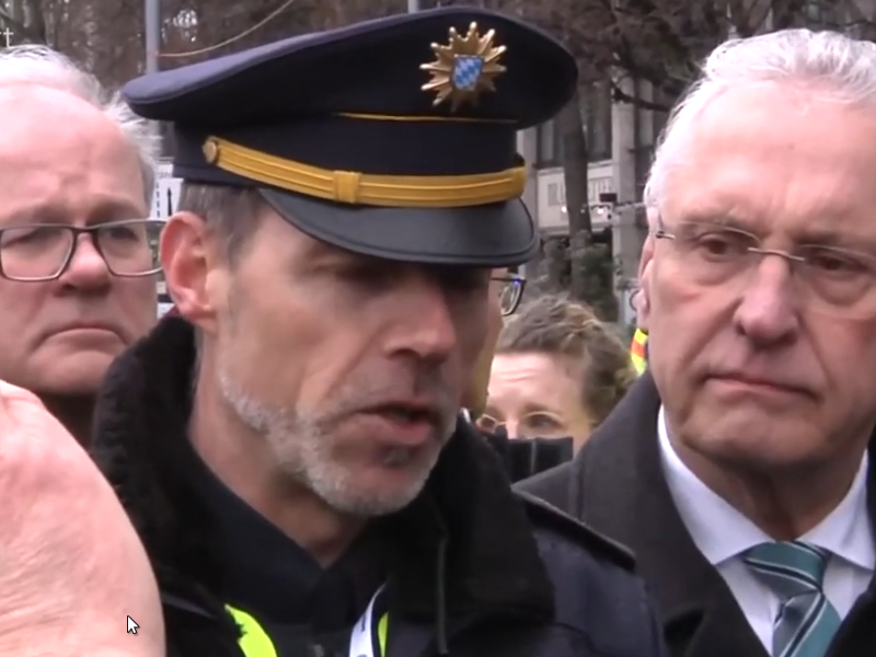 Polizeistatement nach Anschlag auf Verdi-Demo